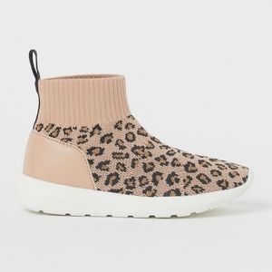 H&M Leopard Print Hi-Tops
